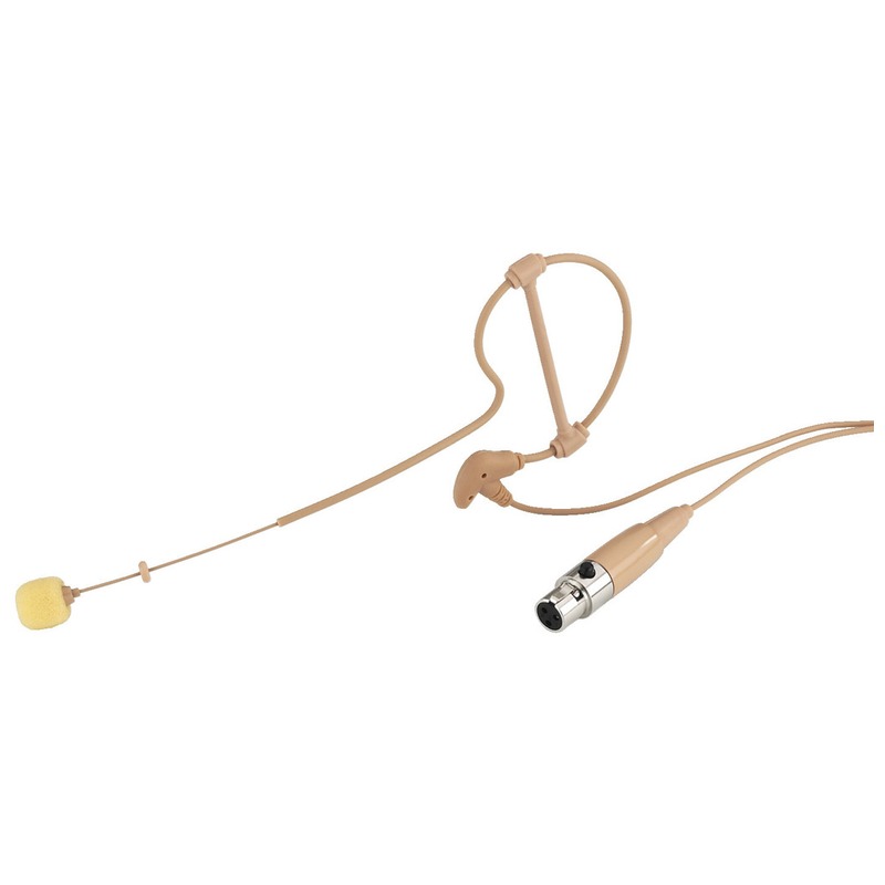 Microfon electret invers miniatural ultra-ușor cu bandă de urechi, omnidirectional, conexiune mini XLR cu 3 poli, HSE-40/SK, Monacor 1 Microfon electret invers miniatural ultra-ușor cu bandă de urechi, omnidirectional, conexiune mini XLR cu 3 poli, HSE-40/SK, Monacor