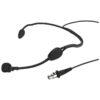 Microfon electret cu bandă de susținere, rezistent la stropire, IPX4, cardioid, conexiune mini XLR cu 3 poli, HSE-70WP, Monacor 1