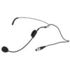 Microfon electret invers cu bandă de susținere, cardioid, conexiune mini XLR cu 3 poli, HSE-72, Monacor 1