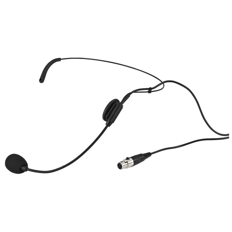 Microfon electret invers cu bandă de susținere, cardioid, conexiune mini XLR cu 3 poli, HSE-72, Monacor 1 Microfon electret invers cu bandă de susținere, cardioid, conexiune mini XLR cu 3 poli, HSE-72, Monacor