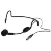 Microfon electret invers cu bandă de susținere, cardioid, conexiune mini XLR cu 3 poli, HSE-90, Monacor 1