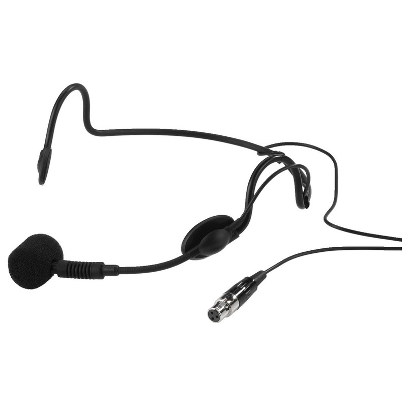 Microfon electret invers cu bandă de susținere, cardioid, conexiune mini XLR cu 3 poli, HSE-90, Monacor 1 Microfon electret invers cu bandă de susținere, cardioid, conexiune mini XLR cu 3 poli, HSE-90, Monacor