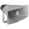Difuzor tip goarna pentru adresare publica, de exterior, cu transformator 100V, 40W, IP66, gri, rezistent la intemperii, IT-40, Monacor 1