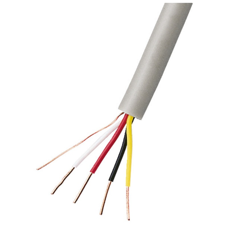 Cablu pentru linie de semnal, pentru tehnologie de alarmă, PA și comunicați, tip J-Y(St)Y, 4 x 0,5 mm2, 100 m, JYSTY-2208, Monacor 3 Cablu pentru linie de semnal, pentru tehnologie de alarmă, PA și comunicați, tip J-Y(St)Y, 4 x 0,5 mm2, 100 m, JYSTY-2208, Monacor - imagine 3