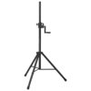 Suport telescopic pentru boxe cu manivelă cu buton pentru deblocarea și blocarea șurubului, KM-21302, Monacor 1