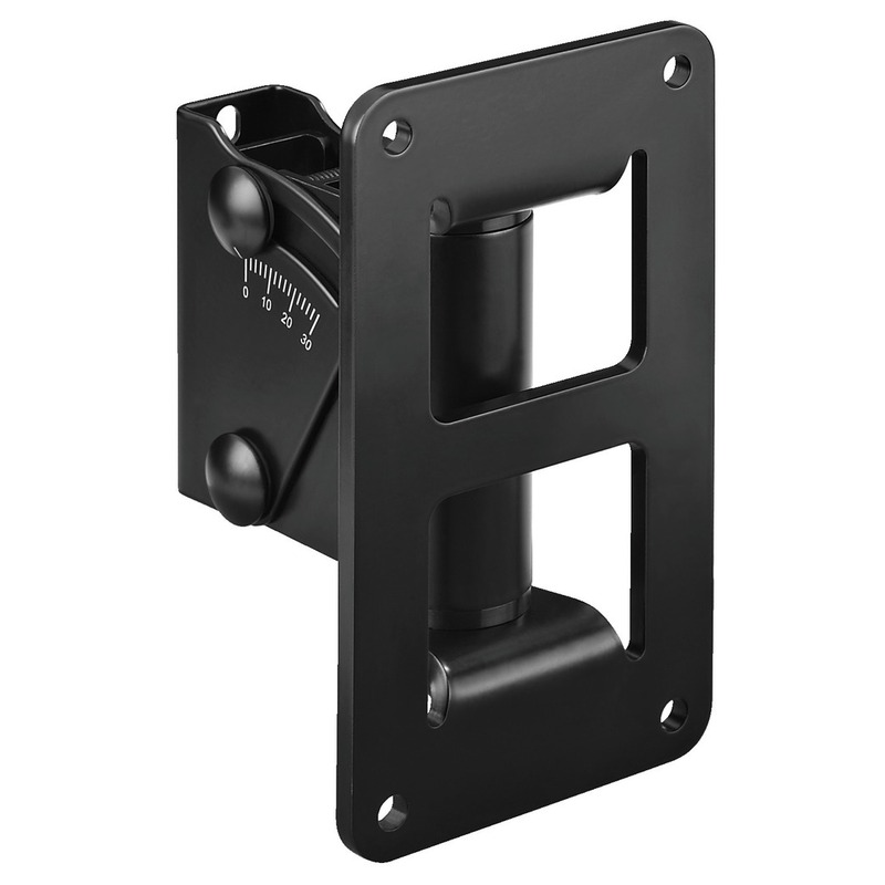 Suport de perete pentru sisteme de difuzoare, pivotare 90°, înclinare 30°, KM-24471, Monacor 3 Suport de perete pentru sisteme de difuzoare, pivotare 90°, înclinare 30°, KM-24471, Monacor - imagine 3