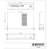 Amplificator activ cu buclă de inducție, cu compresor dinamic, suprafata maxim 750 m², LA-402, Monacor 4