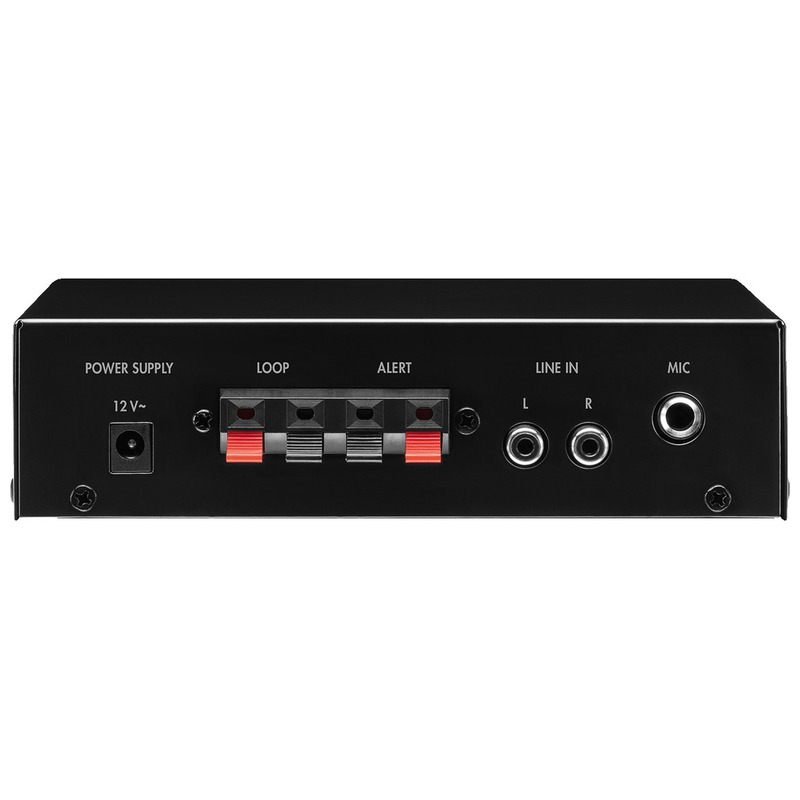 Amplificator activ cu buclă de inducție, cu compresor dinamic, suprafata maxim 40 m², LA-40, Monacor 4 Amplificator activ cu buclă de inducție, cu compresor dinamic, suprafata maxim 40 m², LA-40, Monacor - imagine 4