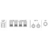 Amplificator activ cu buclă de inducție, cu compresor dinamic, suprafata maxim 40 m², LA-40, Monacor 5
