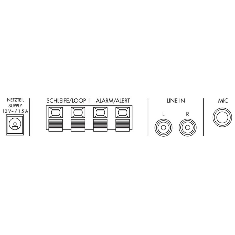 Amplificator activ cu buclă de inducție, cu compresor dinamic, suprafata maxim 40 m², LA-40, Monacor 5 Amplificator activ cu buclă de inducție, cu compresor dinamic, suprafata maxim 40 m², LA-40, Monacor - imagine 5