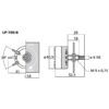 Atenuator L-pad, mono, LP-100-8, Monacor 2