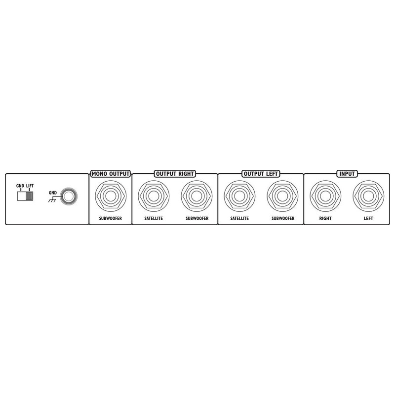 Sistem electronic de crossover stereo pentru subwoofer/satelit, MCX-200/SW, Monacor 2 Sistem electronic de crossover stereo pentru subwoofer/satelit, MCX-200/SW, Monacor - imagine 2