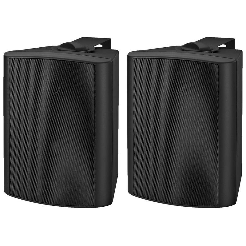 Difuzoare de perete (pereche) active/pasive pentru adresare publica, cu 2 cai, 2 x 40W, 5″, negru, MKA-50SET/SW, Monacor 1 Difuzoare de perete (pereche) active/pasive pentru adresare publica, cu 2 cai, 2 x 40W, 5″, negru, MKA-50SET/SW, Monacor