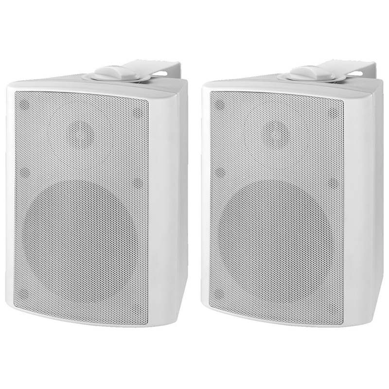 Difuzoare de perete (pereche) active/pasive pentru adresare publica, cu 2 cai, 2 x 40W, 5″, alb, MKA-50SET/WS, Monacor 1 Difuzoare de perete (pereche) active/pasive pentru adresare publica, cu 2 cai, 2 x 40W, 5″, alb, MKA-50SET/WS, Monacor