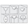 Pereche de sisteme de boxe pentru montare pe perete/tavan/colț, 15 W, 8 Ω, full range, 4″, alb, MKS-48/WS, Monacor 2