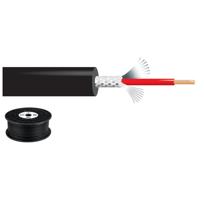 Cablu audio pentru microfon calitate superioara, 100 m, 1 x 0,7mm, OFC, MCL-120/SW, Monacor 1 Cablu audio pentru microfon calitate superioara, 100 m, 1 x 0,7mm, OFC, MCL-120/SW, Monacor