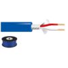 Cablu audio pentru microfon, albastru, calitate superioara, 100 m, 2 x 0,22mm, OFC, MCL-152/BL, Monacor 1