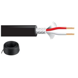 Cablu audio pentru microfon, negru, calitate superioara, 50 m, 2 x 0,22mm, OFC, MCL-52/SW, Monacor 1 Cablu audio pentru microfon, negru, calitate superioara, 50 m, 2 x 0,22mm, OFC, MCL-52/SW, Monacor