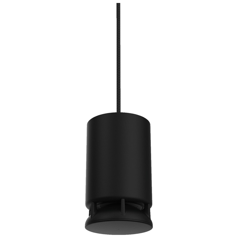 Difuzor activ wireless, surround 360°, suspendat, pentru adresare publica, 70W, 4″, negru, Spottune OMNI-CORD/SW, Monacor 1 Difuzor activ wireless surround 360 suspendat Spottune OMNI CORD negru