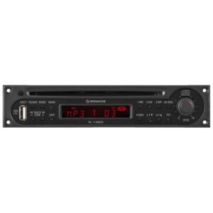 Modul tuner RDS/CD player cu port USB, pentru amplificatoare de mixaj PA cu slot de insertie, PA-1140RCD, Monacor 1 Modul tuner RDS/CD player cu port USB, pentru amplificatoare de mixaj PA cu slot de insertie, PA-1140RCD, Monacor