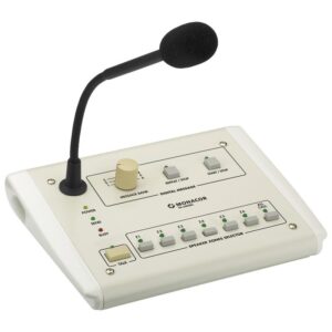 Microfon de birou cu funcție de paginare PA cu 6 zone, pentru conectare la PA-6240/6480/6600, conexiune RJ45, PA-6000RC, Monacor 1 Microfon de birou cu funcție de paginare PA cu 6 zone, pentru conectare la PA-6240/6480/6600, conexiune RJ45, PA-6000RC, Monacor