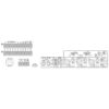 Amplificator zonal, cu mixer integrat, pentru adresare publica, cu 6 zone, 100 V, 1 x 240 W, PA-6240, Monacor 2