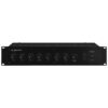 Amplificator zonal cu modul Dante si mixer integrat, pentru adresare publica, 70/100 V, 4Ω, 1 x 120 W, PA-900DT, Monacor 1 amplificator zonal Dante Monacor PA-900DT 120W profesional