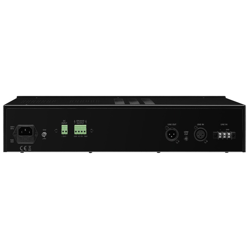Amplificator zonal, pentru adresare publica, 70/100 V, 4Ω, 1 x 120 W, PA-900S, Monacor 3 Amplificator zonal, pentru adresare publica, 70/100 V, 4Ω, 1 x 120 W, PA-900S, Monacor - imagine 3