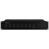 Amplificator zonal, cu mixer integrat, pentru adresare publica, 70/100 V, 4Ω, 1 x 120 W, PA-900, Monacor 1