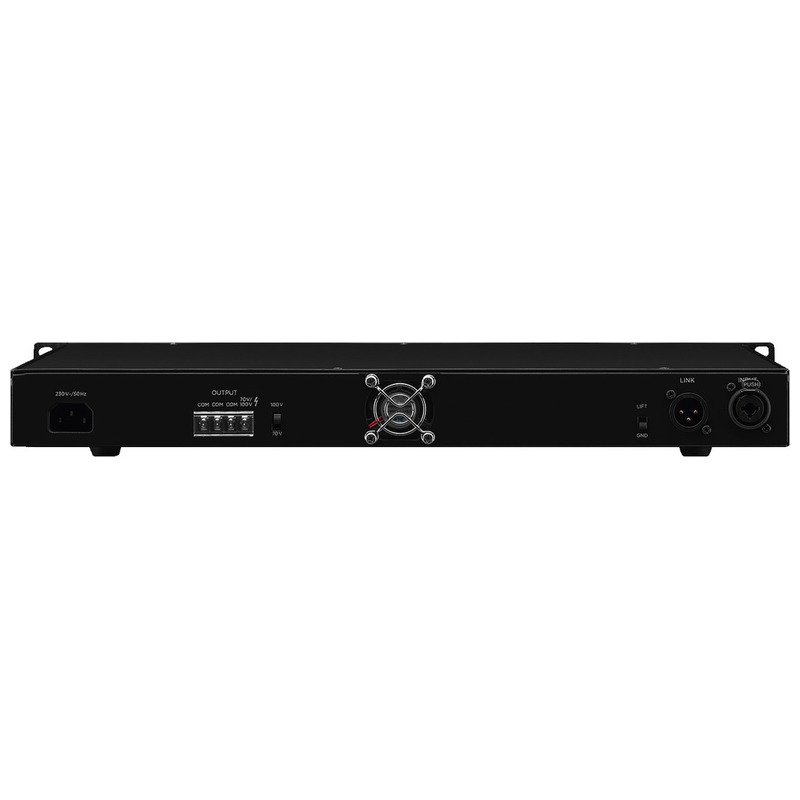 Amplificator zonal, pentru adresare publica, 70/100 V, 40/80Ω, 1 x 120 W, PA-912S, Monacor 3 Amplificator zonal, pentru adresare publica, 70/100 V, 40/80Ω, 1 x 120 W, PA-912S, Monacor - imagine 3