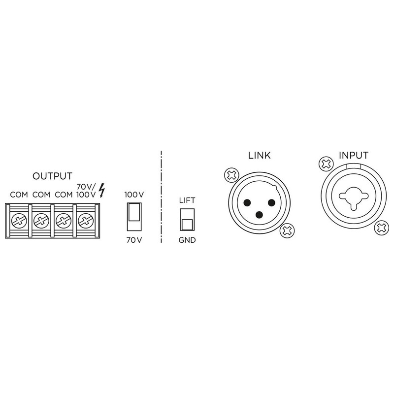 Amplificator zonal, pentru adresare publica, 70 V/10 Ω, 100 V/20 Ω, 1 x 480 W, PA-948S, Monacor 2 Amplificator zonal, pentru adresare publica, 70 V/10 Ω, 100 V/20 Ω, 1 x 480 W, PA-948S, Monacor - imagine 2