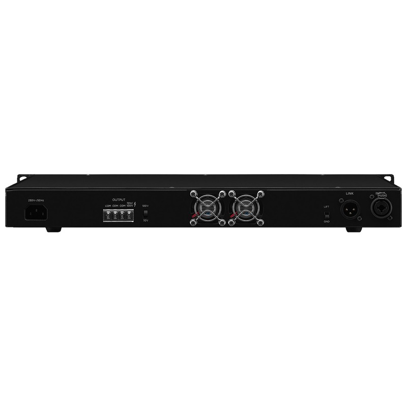 Amplificator zonal, pentru adresare publica, 70 V/10 Ω, 100 V/20 Ω, 1 x 480 W, PA-948S, Monacor 3 Amplificator zonal, pentru adresare publica, 70 V/10 Ω, 100 V/20 Ω, 1 x 480 W, PA-948S, Monacor - imagine 3