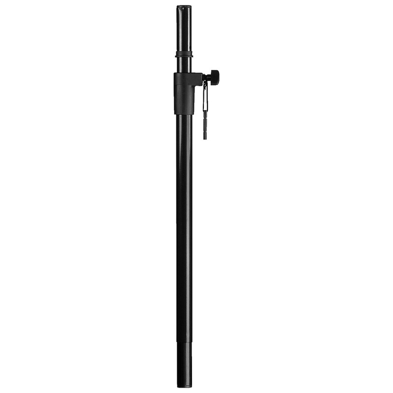 Tub de distanță, pentru inserții de stativ cu diametru standard, reglabil pe înălțime în 5 trepte, PAST-25/SW, Monacor 1 tub distanță stativ audio reglabil Monacor AVISystems