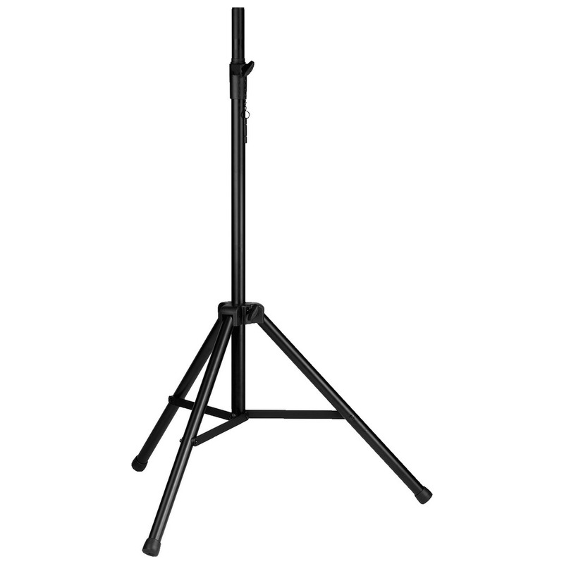 Stativ profesional pentru boxe, ultrausor din aluminiu, cu coloană centrală cu suspensie pneumatică, reglabil pe inaltime in 5 trepte, PAST-250/SV, Monacor 1 Stativ profesional pentru boxe, ultrausor din aluminiu, cu coloană centrală cu suspensie pneumatică, reglabil pe inaltime in 5 trepte, PAST-250/SV, Monacor
