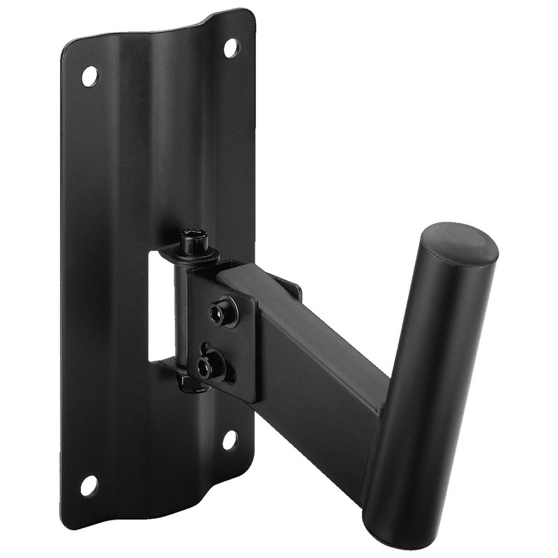 Suport de perete compact pentru sisteme de difuzoare PA, PAST-515/SW, Monacor 1 suport perete difuzoare PA compact Monacor AVISystems