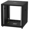 Rack de studio profesional, 12 RU, pentru dispozitive de 482 mm (19″), RACK-12S/SW, Monacor 1