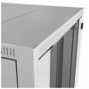 Rack pentru echipamente, 15 RU, pentru dispozitive de 482 mm (19″), usa de sticla securizata, RACK-15NV, Monacor 6