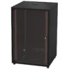 Rack de studio profesional, 18 RU, pentru dispozitive de 482 mm (19″), fata de sticla securizata, RACK-18GD/SW, Monacor 2
