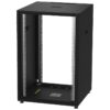 Rack de studio profesional, 18 RU, pentru dispozitive de 482 mm (19″), RACK-18S/SW, Monacor 1