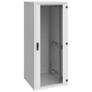 Rack pentru echipamente, 42 RU, pentru dispozitive de 482 mm (19″), usa de sticla securizata, RACK-42NV, Monacor 1 Rack pentru echipamente, 42 RU, pentru dispozitive de 482 mm (19"), usa de sticla securizata, RACK-42NV, Monacor