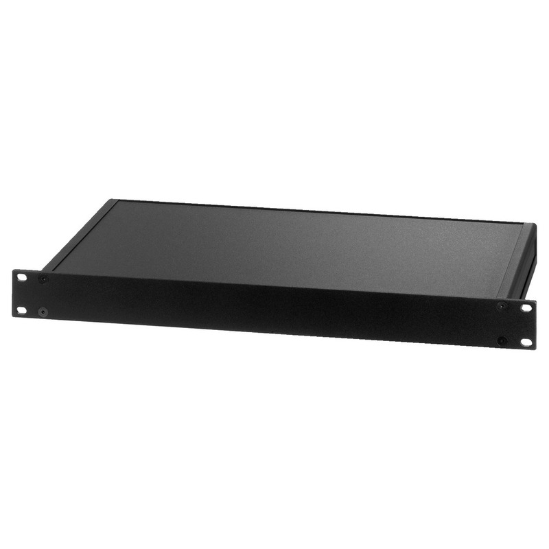 Dulap pentru rack cu profil de 482 mm (19″), 1 RU, RC-121/SW, Monacor 1 Dulap pentru rack cu profil de 482 mm (19"), 1 RU, RC-121/SW, Monacor