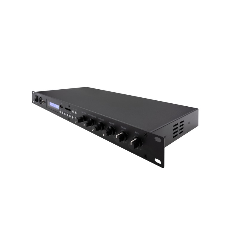 Amplificator de mixaj stereo, 130 W, cu player MP3 integrat, receptor Bluetooth, radio FM și port USB, 4Ω, 8Ω, 2 x 75 W / 2 x 45 W, SA-130DMP, Monacor 5 Amplificator de mixaj stereo, 130 W, cu player MP3 integrat, receptor Bluetooth, radio FM și port USB, 4Ω, 8Ω, 2 x 75 W / 2 x 45 W, SA-130DMP, Monacor - imagine 5