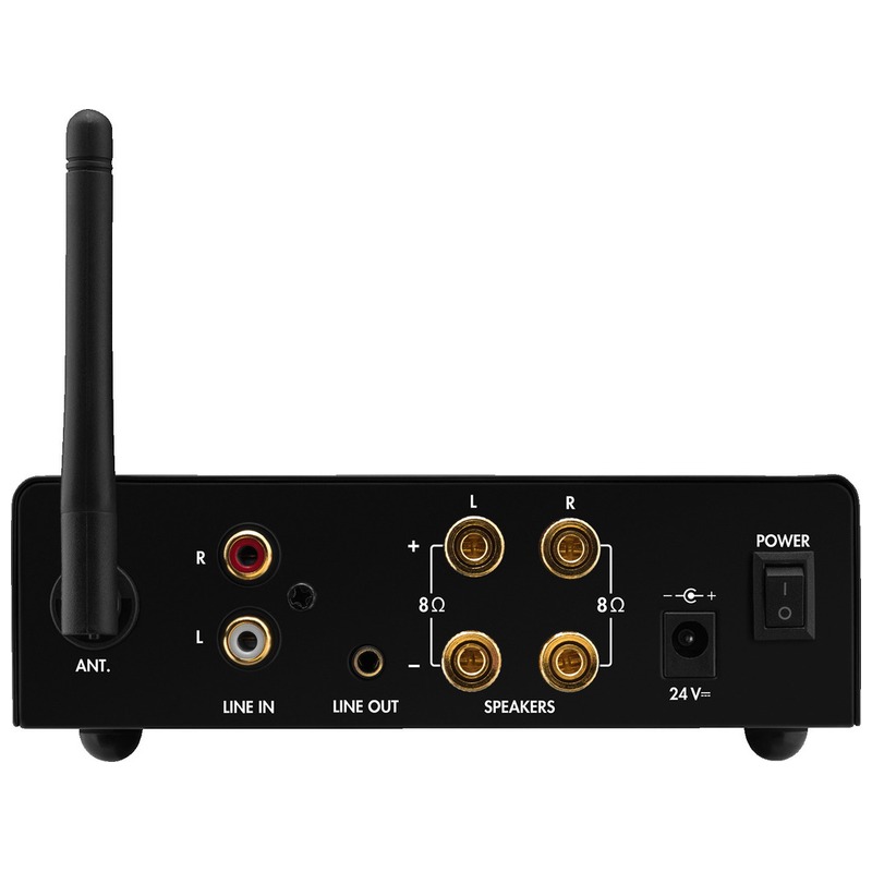 Mini amplificator stereo, 2 x 30 W, cu interfață Bluetooth, NFC și telecomandă, 2 canale, 8Ω, 2 x 30 W, SA-160BT, Monacor 2 Mini amplificator stereo, 2 x 30 W, cu interfață Bluetooth, NFC și telecomandă, 2 canale, 8Ω, 2 x 30 W, SA-160BT, Monacor - imagine 2
