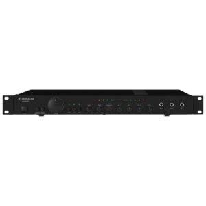amplificator de mixaj stereo universal Monacor SA-250/SW negru