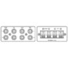 Amplificator de mixaj stereo universal 50 W, pentru adresare publica, cu 2 canale, 4Ω, 8Ω, 2 x 25 W / 2 x 20 W, SA-230/SW, Monacor 3