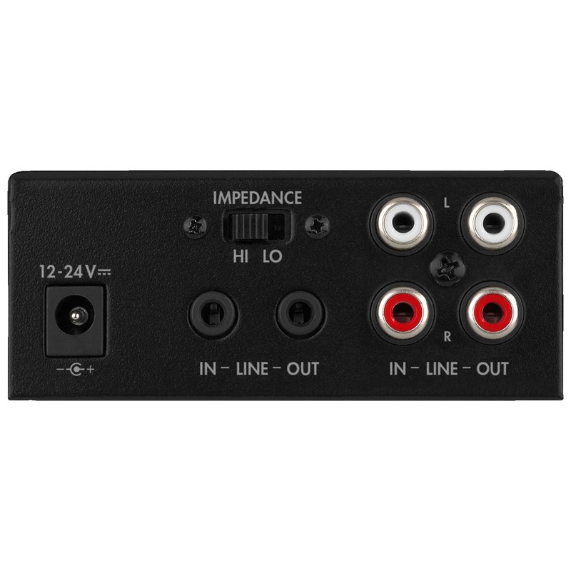 Amplificator de nivel stereo și adaptare a impedanței, SLA-35, Monacor 2 Amplificator de nivel stereo și adaptare a impedanței, SLA-35, Monacor - imagine 2