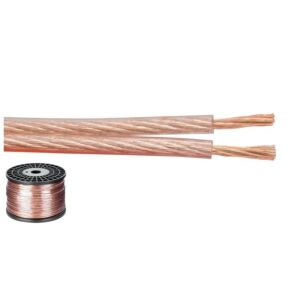 Cablu difuzor calitate standard, 2 x 2,5 mm2, 100 m, CCC, SPC-125CA, Monacor 1 Cablu difuzor calitate standard, 2 x 2,5 mm2, 100 m, CCC, SPC-125CA, Monacor