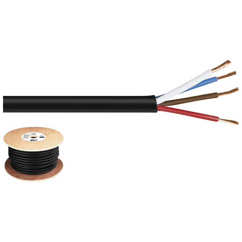 Cablu difuzor calitate premium, 4 x 2,5 mm2, 50 m, OFC, SPC-540/SW, Monacor 1 Cablu difuzor calitate premium, 4 x 2,5 mm2, 50 m, OFC, SPC-540/SW, Monacor