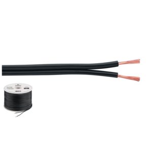 Cablu difuzor calitate economica, 2 x 0,75 mm2, 100 m, CCA, SPC-70/SW, Monacor 1 Cablu difuzor calitate economica, 2 x 0,75 mm2, 100 m, CCA, SPC-70/SW, Monacor