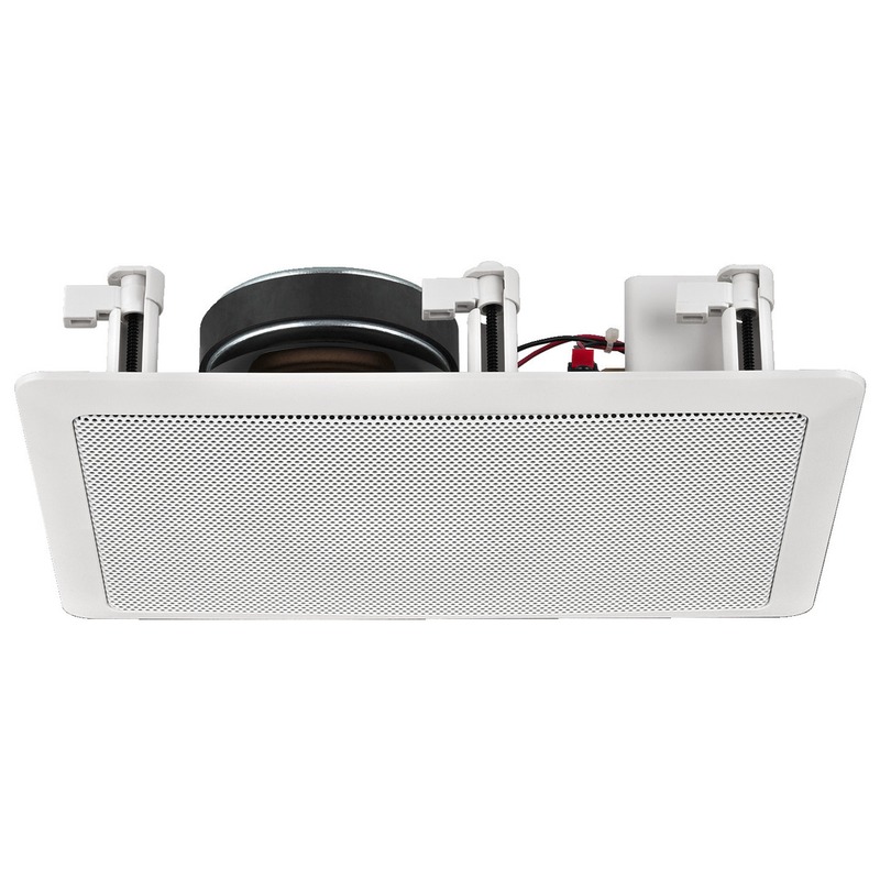Difuzor Hi-Fi de perete/de plafon, impedanta 8Ω cu 2 cai, 40 W, alb, SPE-22/WS, Monacor 1 Difuzor Hi-Fi de perete/de plafon, impedanta 8Ω cu 2 cai, 40 W, alb, SPE-22/WS, Monacor